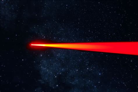 Outer space laser magic